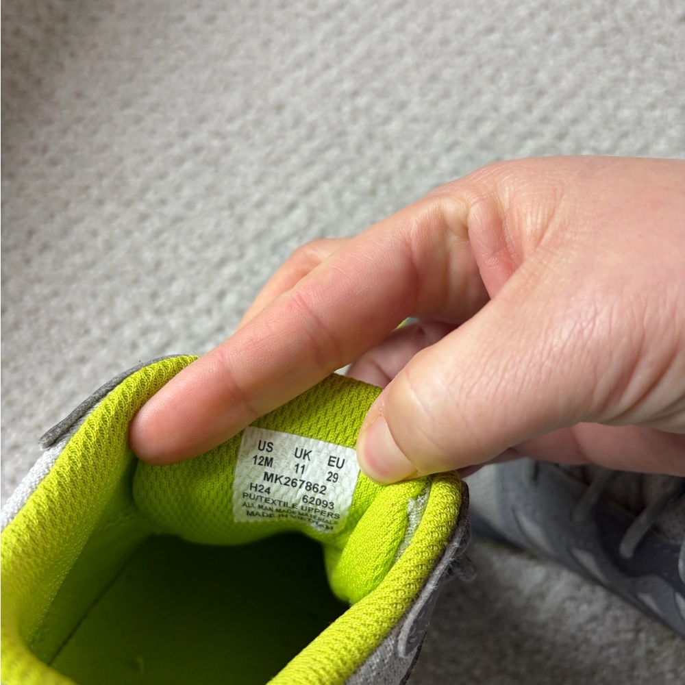 EUC Merrill green and gray boys speed strike 2 hiking boot - Picture 6 of 7